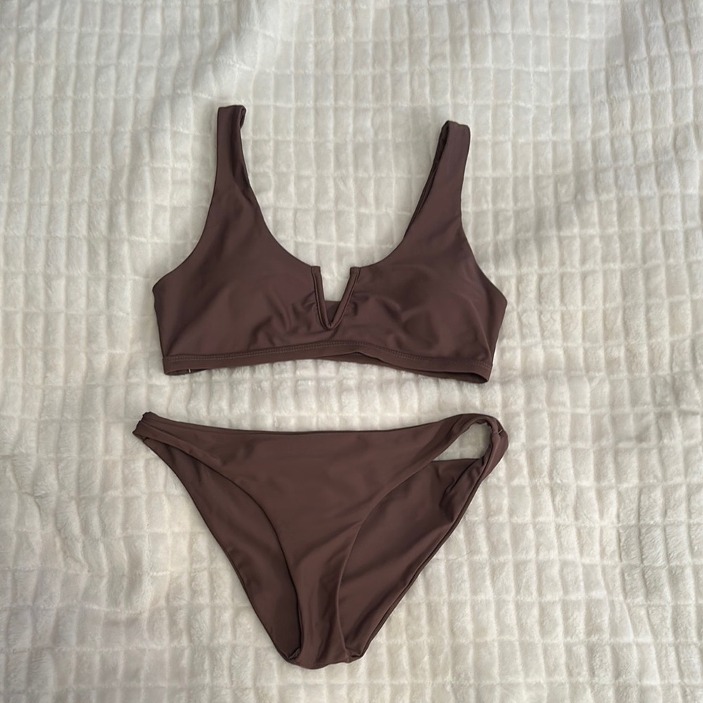Women's Brown Bikini Set